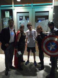 Avengers cast and Isaiah